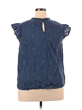 a.n.a. A New Approach Short Sleeve Blouse (view 2)