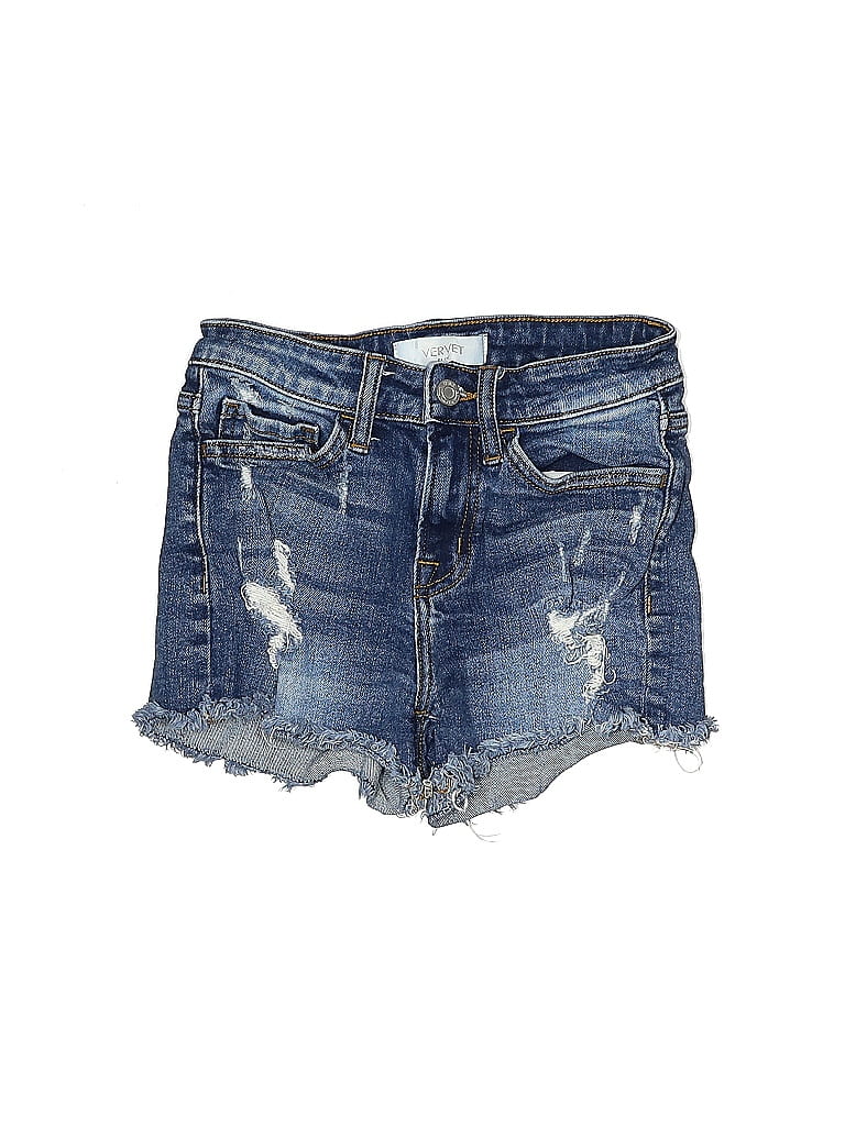 Vervet Blue Denim Shorts Size XS 70 off ThredUp