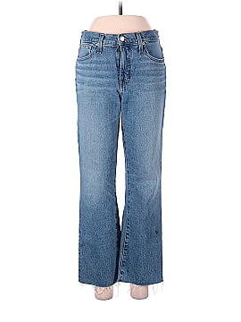 Madewell Cali Demi-Boot Jeans in Enmore Wash: Raw-Hem Edition (view 1)
