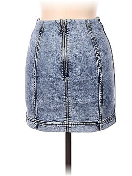 Free People Denim Skirt (view 2)