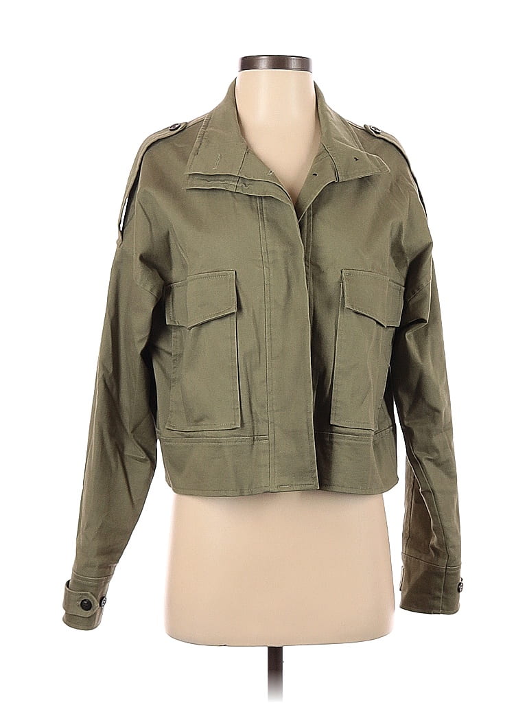 Range Jacket The Range Solid Green Jacket Size S - 76% off | ThredUp