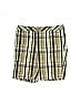 Le Chateau Plaid Gold Tan Shorts Size 5 - 6 - photo 1