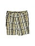 Le Chateau Plaid Gold Tan Shorts Size 5 - 6 - photo 2