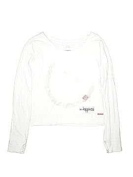 Peace Love World Pullover Sweater (view 1)