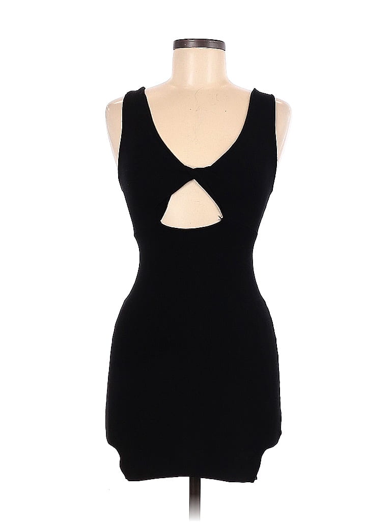 FP BEACH Solid Black Cocktail Dress Size XS - photo 1