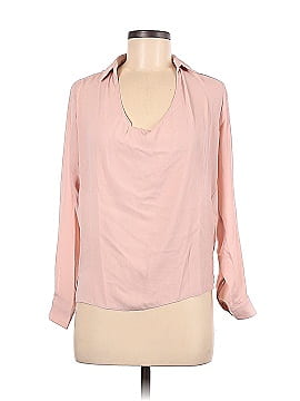 Topshop Long Sleeve Blouse (view 1)