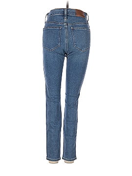 Madewell Petite 10" High-Rise Skinny Jeans in Dewitt Wash: Button-Front TENCEL&trade; Denim Edition (view 2)