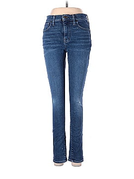 Madewell 9" Mid-Rise Skinny Jeans in Orland Wash: TENCEL&trade; Denim Edition (view 1)