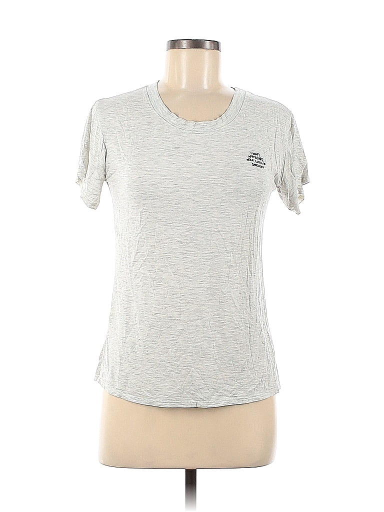 LA Hearts Silver Gray Short Sleeve T-Shirt Size M - photo 1