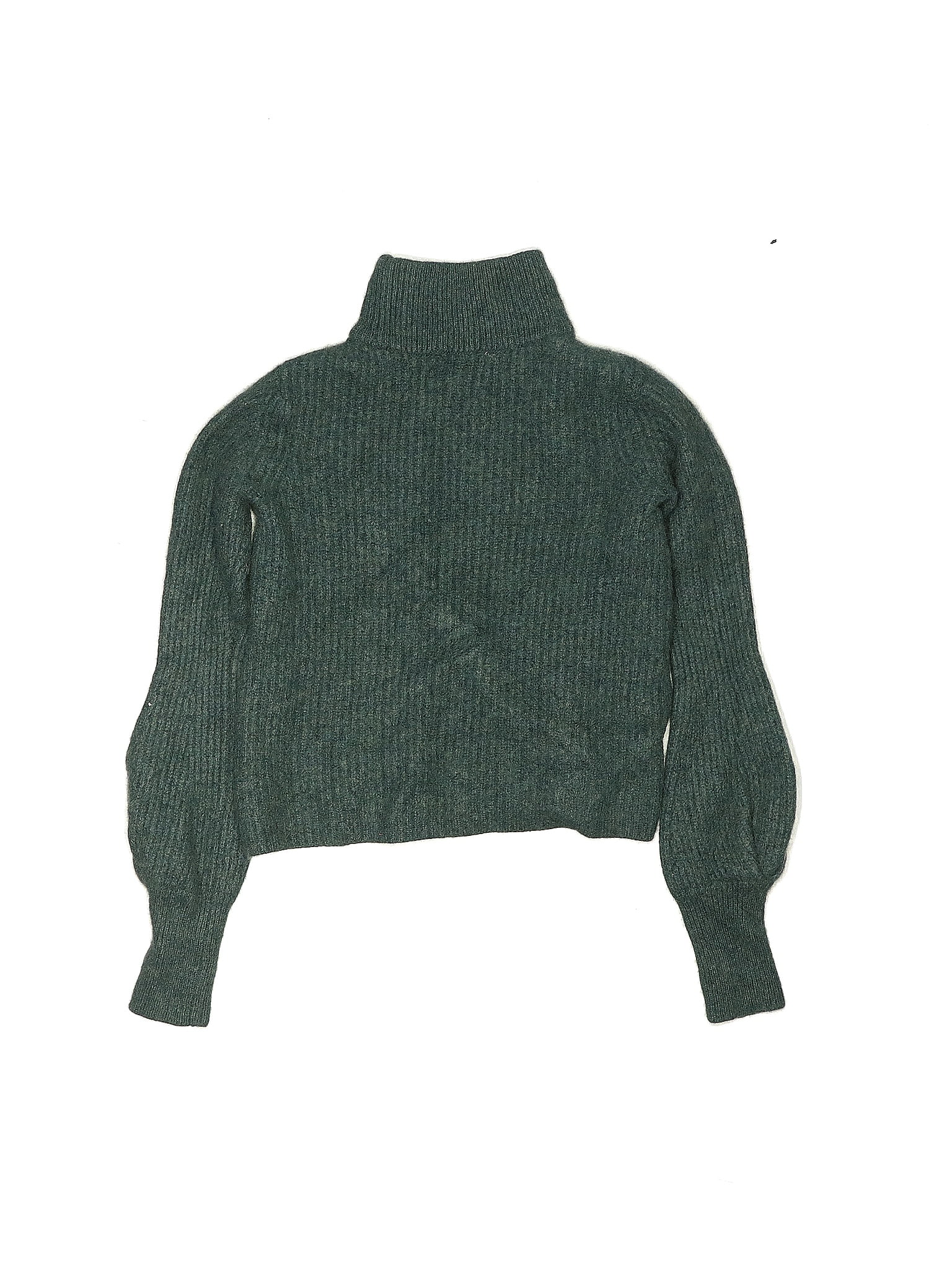 Nanette Lepore 100% Cashmere Marled Green Cashmere Pullover Sweater Size L  (Youth) - 69% off | thredUP