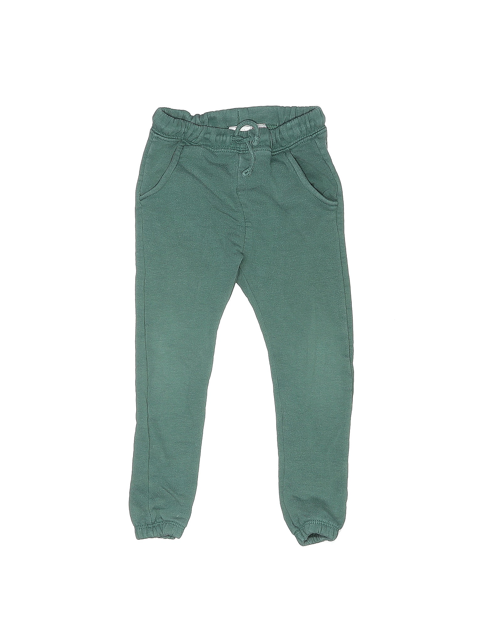 Zara Baby Solid Green Sweatpants Size 4 5 51 off thredUP