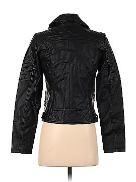 Atmosphere Faux Leather Jacket (view 2)