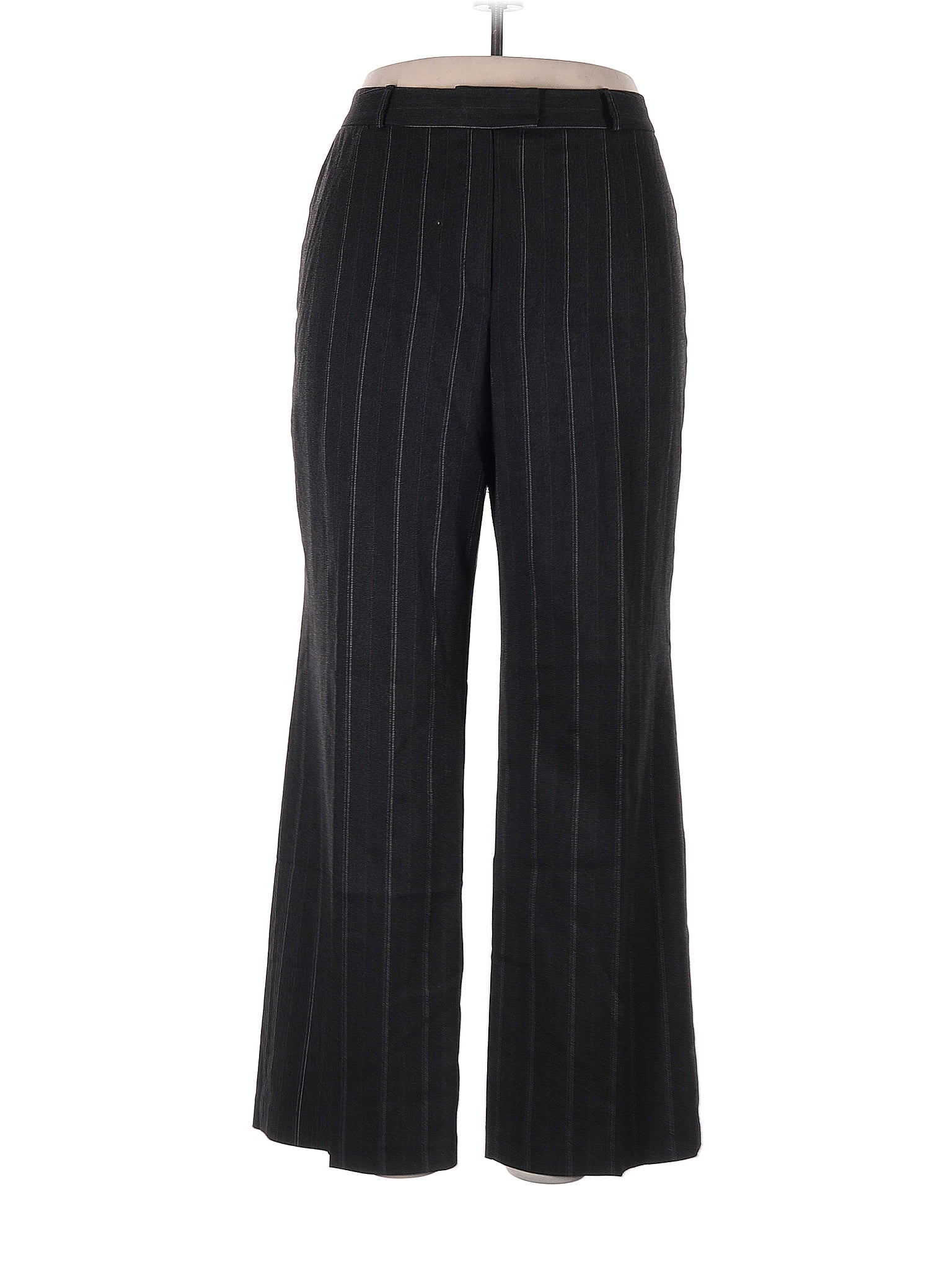 assorted-brands-stripes-gray-black-casual-pants-size-16-68-off-thredup