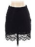 For Love & Lemons Solid Yellow Black Casual Skirt Size XS - photo 1