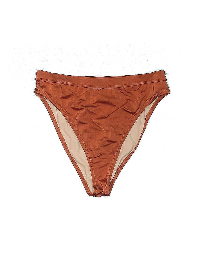 DIXPERFECT Brown Swimsuit Bottoms Size L - photo 1