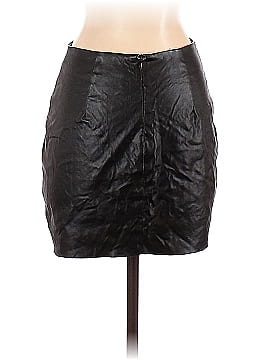 Sheln Faux Leather Skirt (view 2)