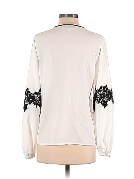 Karl Lagerfeld Paris Long Sleeve Blouse (view 2)