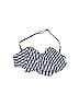 Profile Blush Stripes Blue Swimsuit Top Size M - photo 1