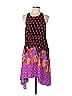 Intimately by Free People 100% Rayon Multi Color Pink Casual Dress Size L - photo 1