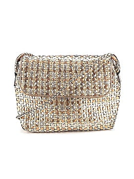 LC Lauren Conrad Straw Flap Crossbody Bag