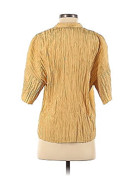 Vince. 3/4 Sleeve Silk Top (view 2)