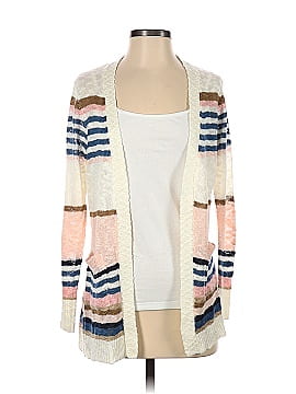 Stitches u0026 Stripes 100% Acrylic Color Block Stripes Ivory Cardigan Size XS  - 74% off | thredUP