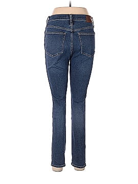 Madewell 10" High-Rise Skinny Jeans in Wendover Wash: TENCEL&trade; Denim Edition (view 2)