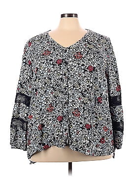 Lane Bryant 3/4 Sleeve Blouse (view 1)