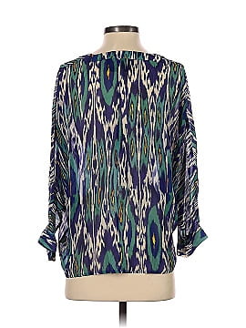 Rory Beca 3/4 Sleeve Silk Top (view 2)