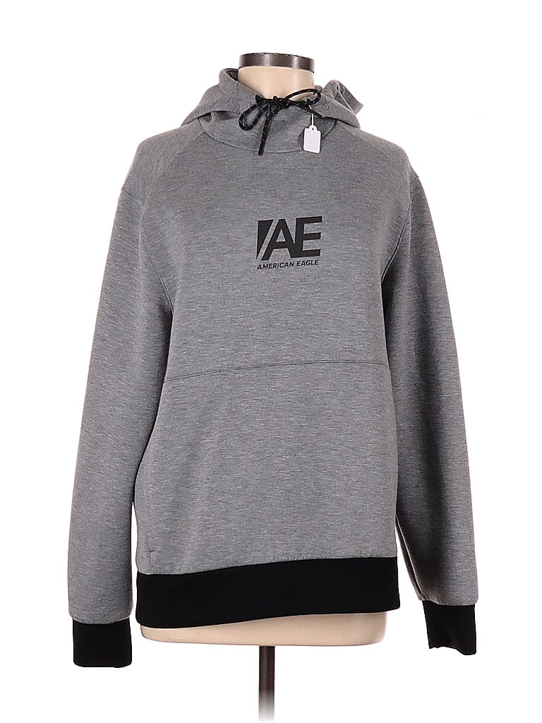 Click to view more detailed imagery on our partner's website Pre-owned American Eagle Outfitters Pullover Hoodie In Gray