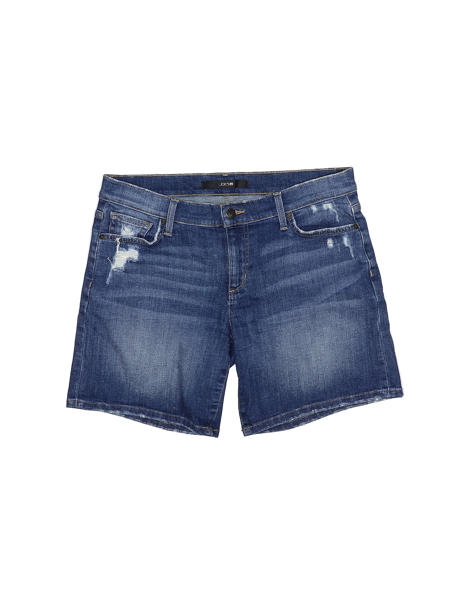 Joe's Jeans Solid Blue Denim Shorts 28 Waist 87 off thredUP