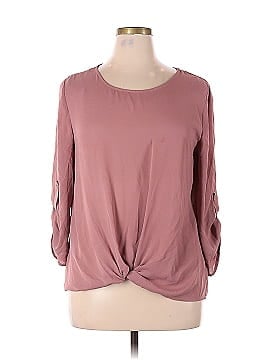 Pink Republic Long Sleeve Blouse (view 1)
