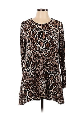 Joan Vass Long Sleeve Top (view 1)