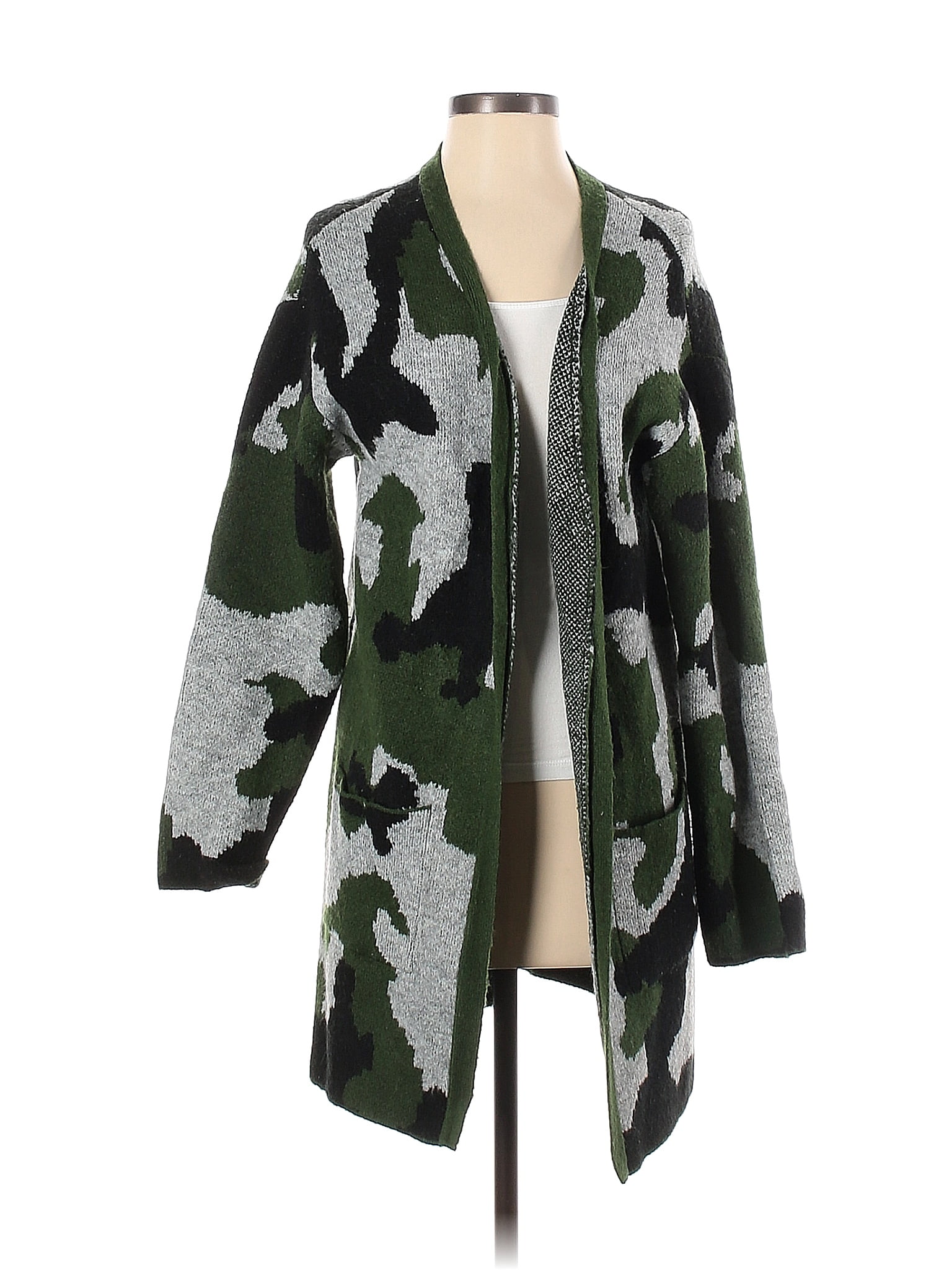 Anthropologie vera best sale camo cardigan