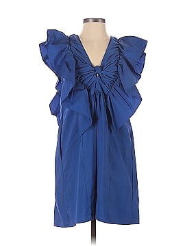Blue Tassel Casual Dress (view 1)