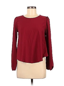 Foreign Exchange Long Sleeve Blouse (view 1)
