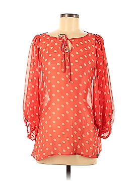 Hi There from Karen Walker Long Sleeve Blouse (view 1)