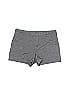 Soho JEANS NEW YORK & COMPANY Solid Gray Khaki Shorts Size 8 - photo 1