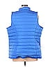 Isaac Mizrahi LIVE! 100% Polyester Solid Blue Vest Size 1X (Plus) - photo 2