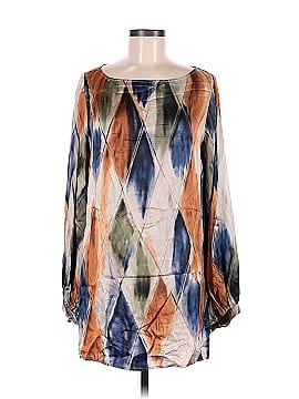 YASB You Are So Beautiful Long Sleeve Silk Top (view 1)