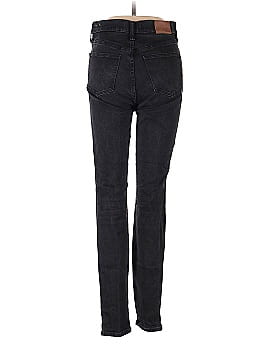 Madewell Tall 9" High-Rise Skinny Jeans in Black Frost (view 2)