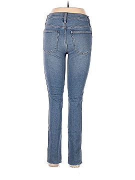 Madewell 10" High-Rise Skinny Jeans in Ainsworth Wash: Raw-Hem Edition (view 2)