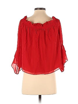 Scripted 3/4 Sleeve Blouse (view 2)