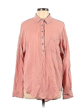MELLODAY Long Sleeve Button-Down Shirt (view 1)