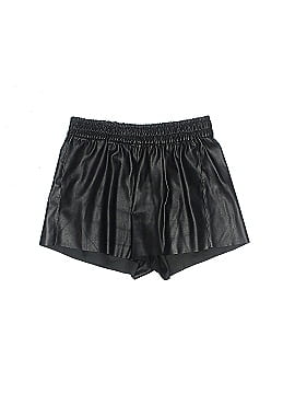 Como quieres... Faux Leather Shorts (view 1)