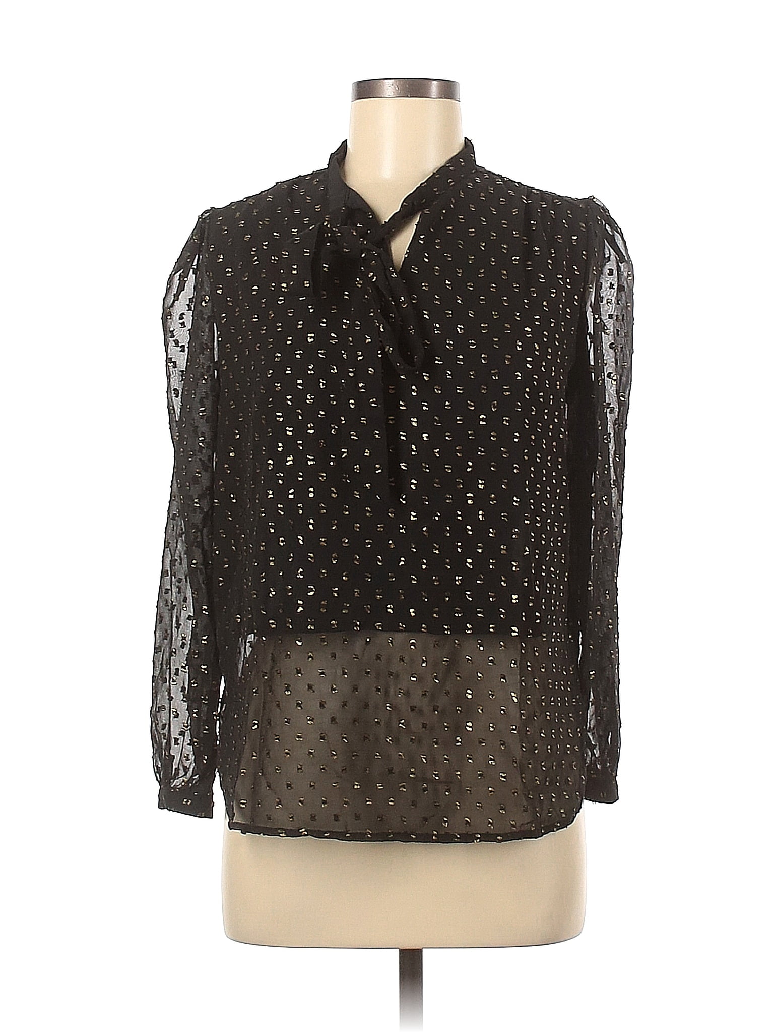 Rihoas Women's Polka Dot Ruched Blouse