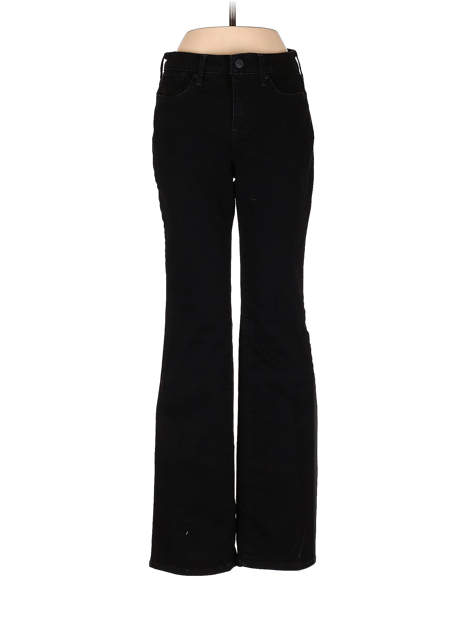 NYDJ Solid Black Jeans Size 0 81 off thredUP