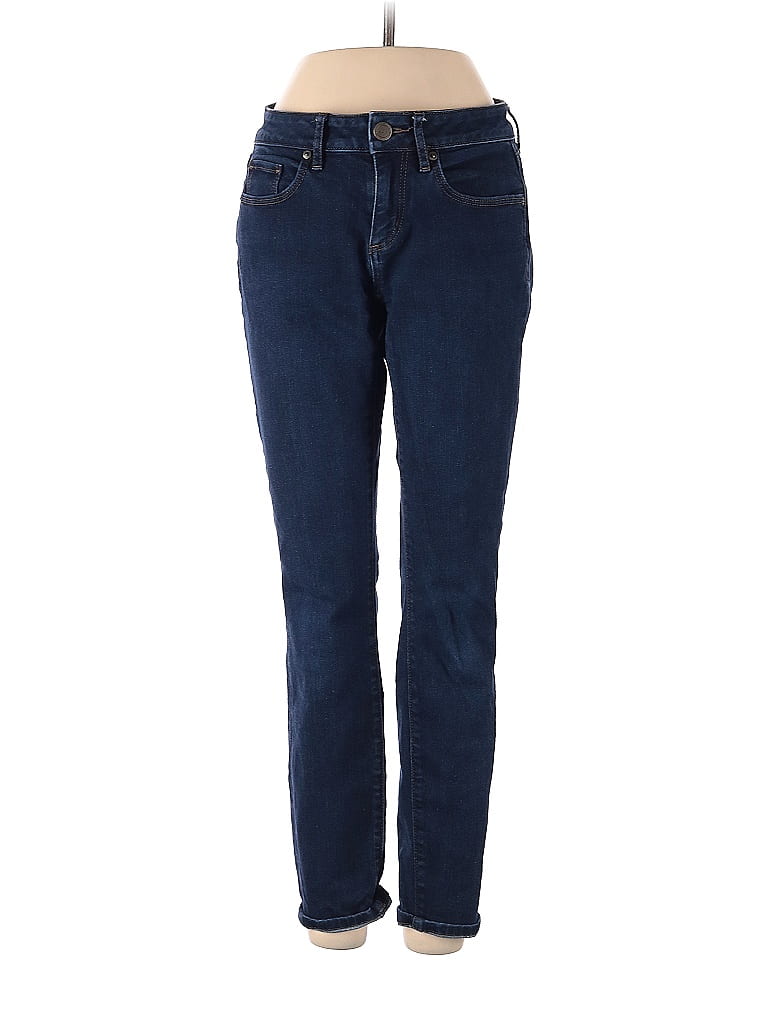 Ann Taylor LOFT Outlet Solid Blue Jeans Size 0 - photo 1