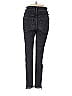 Express Houndstooth Tweed Chevron-herringbone Gray Jeans Size 0 - photo 2