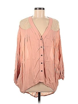 Twelfth Street by Cynthia Vincent 3/4 Sleeve Button-Down Shirt (view 1)